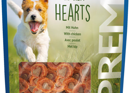 Trixie PREMIO Chicken Hearts mit Huhn 100 g - Hochwertiges Hundefutter mit leckeren Hühnerherzen