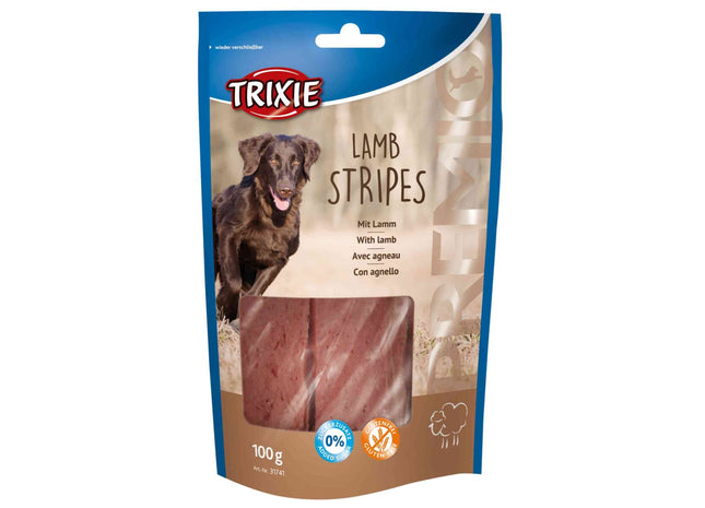 Trixie PREMIO Lamb Stripes – Lammstreifen 6 x 100 g