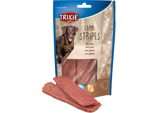 Trixie PREMIO Lamb Stripes – Lammstreifen 6 x 100 g