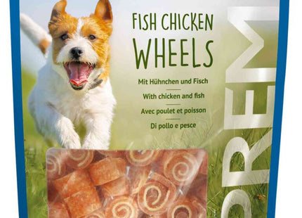 Trixie PREMIO Fish Chicken Wheels - Hundesnack, 75g, 6 Stück