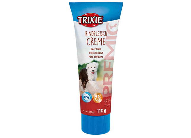Trixie PREMIO Rindfleischcreme Hundesnacks, 12 Stück à 110 g