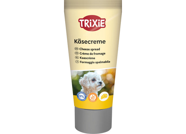 Trixie Käsecreme – Hundesnack, 75 g Tube