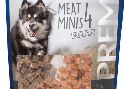 Trixie PREMIO 4 Meat Minis Huhn Ente Rind Lamm 4×100 g Hundeleckerlis