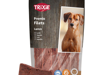 Trixie PREMIO Filets Lamm 80g - hochwertiges Hundefutter für anspruchsvolle Vierbeiner