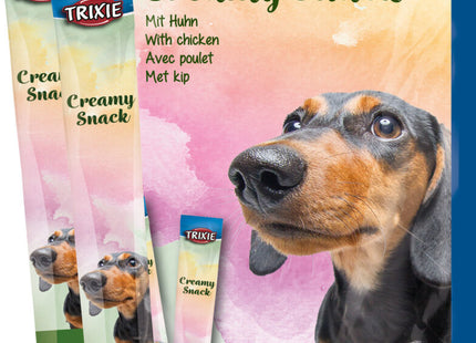 Trixie Creamy Snack mit Huhn 5x14 g - Leckere Belohnung für Katzen mit hochwertigen Zutaten