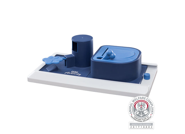 Trixie Dog Activity Poker Box Vario - Interaktives Hundespielzeug für mentale Herausforderung und Spass