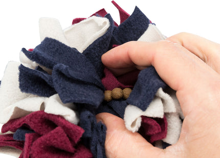 Trixie Dog Activity Schnüffelball Stoff Ø 15 cm - interaktives Hundespielzeug für die geistige und körperliche Beschäftigung