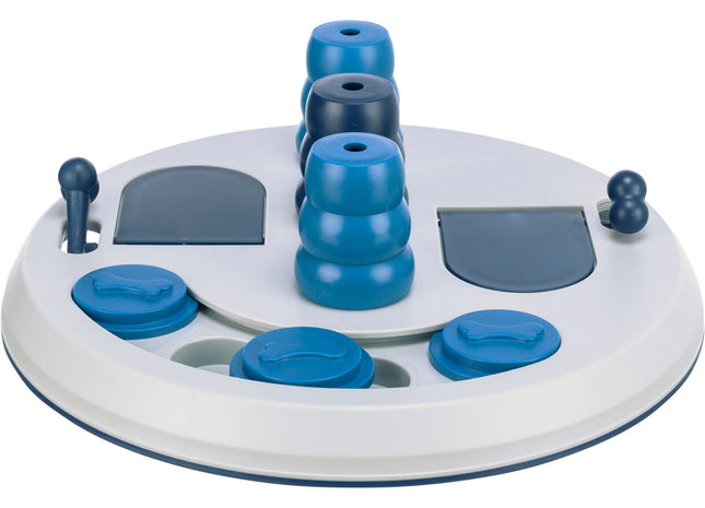 Trixie Dog Activity Flip Board XXL aus Kunststoff mit einem Durchmesser von 28 cm