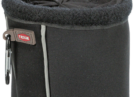 Trixie Neopren Snack-Tasche - schwarz, ø 11×14 cm