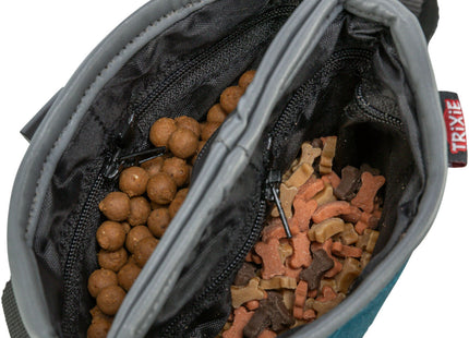 Praktische Trixie Snacktasche in Petrol für unterwegs