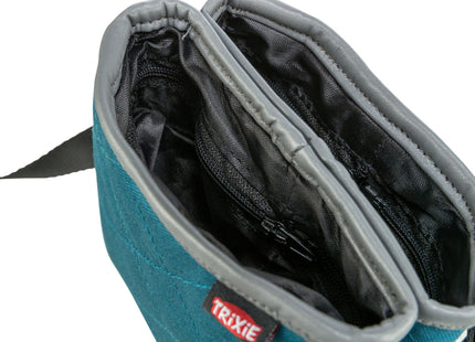 Praktische Trixie Snacktasche in Petrol für unterwegs