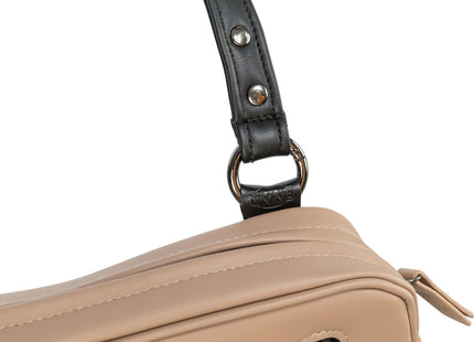 Praktische Gassitasche in Cappuccino-Farbe für unterwegs