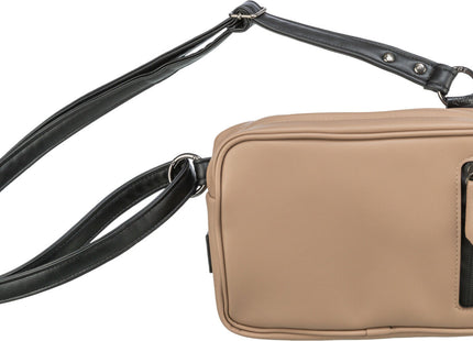 Praktische Gassitasche in Cappuccino-Farbe für unterwegs