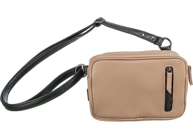 Praktische Gassitasche in Cappuccino-Farbe für unterwegs