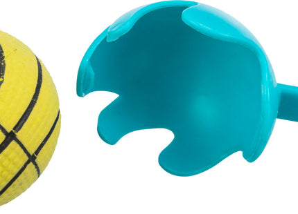 Trixie Ball-Schleuder mit Tennisball für Hunde, 70 cm lang und 6 cm Durchmesser