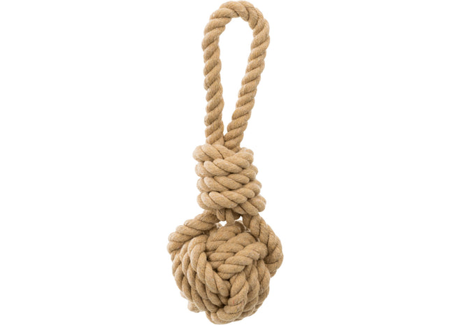 Trixie BE NORDIC Spieltau mit Ball - hochwertiges Spielzeug für Hunde