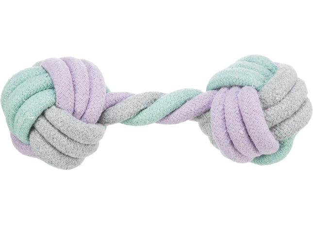 Trixie Junior Hantel Tau 22 cm - Ideales Spielzeug für junge Hunde