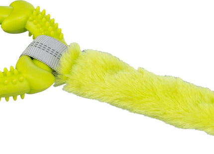 Trixie Bungee Tugger mit Ring - strapazierfähiges Hundespielzeug für interaktives Spielen