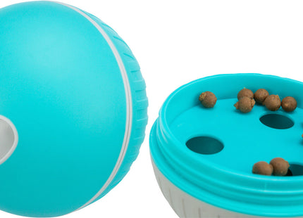 Interaktiver Snackball für Hunde in Blau - Spiel und Belohnung in einem