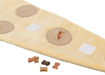 Trixie Snack Croissant Plüsch 40 cm - hochwertiges Spielzeug für Hunde und Katzen