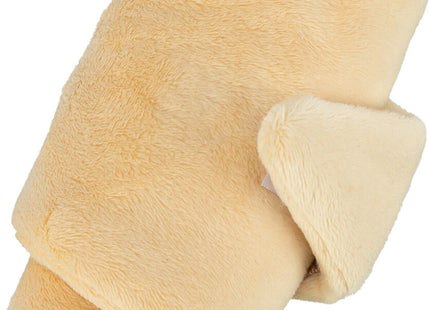 Trixie Snack Croissant Plüsch 40 cm - hochwertiges Spielzeug für Hunde und Katzen