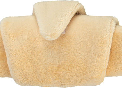 Trixie Snack Croissant Plüsch 40 cm - hochwertiges Spielzeug für Hunde und Katzen