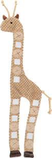 Trixie Snack Giraffe Plüsch 50 cm - niedliches Spielzeug für Hunde und Katzen, ideal zum Verstecken von Leckerlis