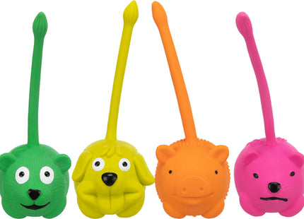 Trixie Animal Spielball aus Latex, 6 cm Durchmesser, 17 Stück