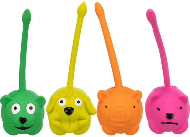 Trixie Animal Spielball aus Latex, 6 cm Durchmesser, 17 Stück