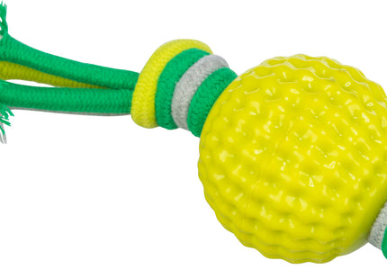 Trixie Ball mit Tau aus TPR und Polyester