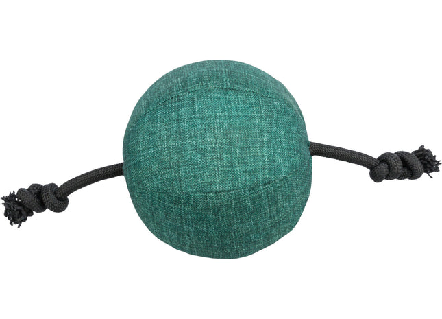 Trixie Ball mit Tau CityStyle aus recyceltem Stoff und Tau