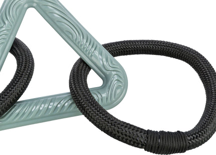 Trixie Dreieck mit Tauringen CityStyle aus TPR 44 cm - hochwertiges Katzenspielzeug mit Ringen für stundenlangen Spielspass