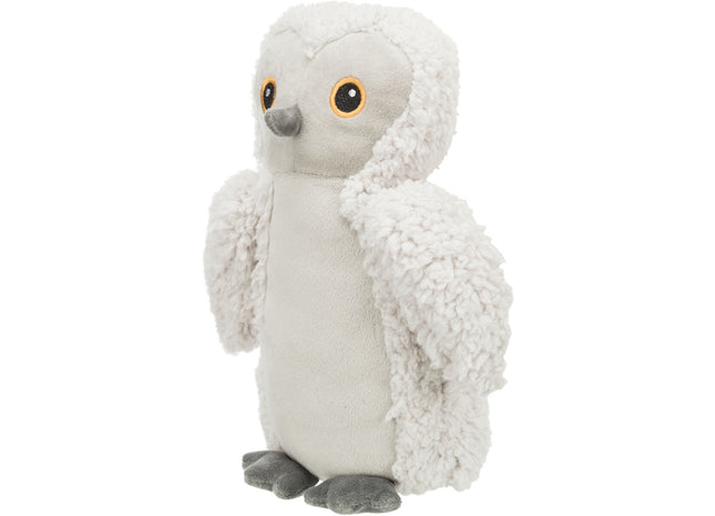 Plüsch Eule Emily von Trixie, hergestellt aus recycelten Materialien, 28 cm gross