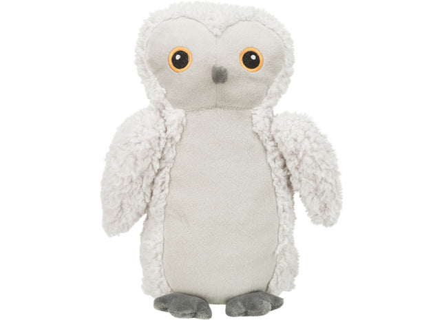 Plüsch Eule Emily von Trixie, hergestellt aus recycelten Materialien, 28 cm gross