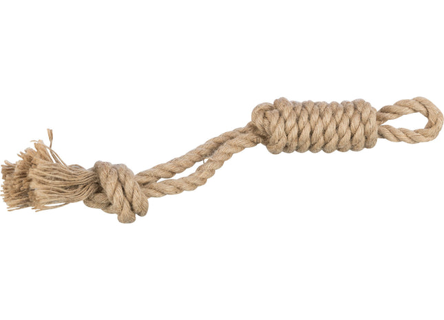 Trixie Spieltau mit Stick aus Hanf und Baumwolle, 35 cm