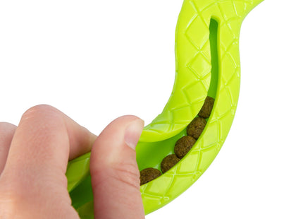 Trixie Snack-Snake aus TPR für Hunde - langlebiges Spielzeug für Snacks und Zahnpflege