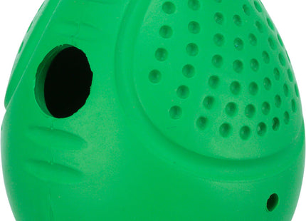 Grünes Naturgummi-Snackei von Trixie für interaktives Spiel und Belohnung