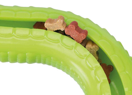 Trixie Snack-Snake aus TPR für Hunde - langlebiges Spielzeug für Snacks und Zahnpflege
