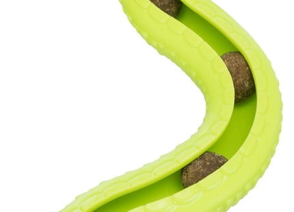 Trixie Snack-Snake aus TPR für Hunde - langlebiges Spielzeug für Snacks und Zahnpflege