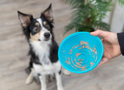 Trixie Lick'n'Snack Bowl aus Silikon mit einem Durchmesser von 16 cm