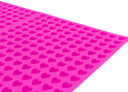 Trixie - Backmatte mit Herzen, Silikon - Hochwertige Silikon-Backmatte mit niedlichen Herzmotiven für perfekte Backergebnisse