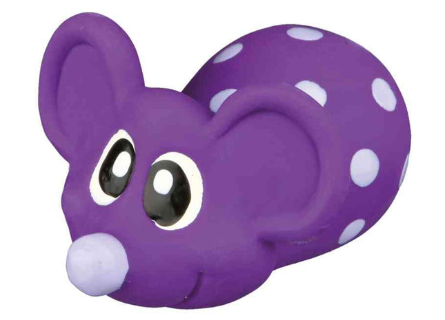 Trixie Maus Latex 8 cm - hochwertiges Spielzeug für Katzen