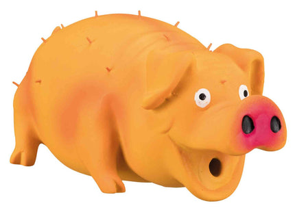 Trixie Borstenschwein Original Tierstimme Latex schwer 21 cm