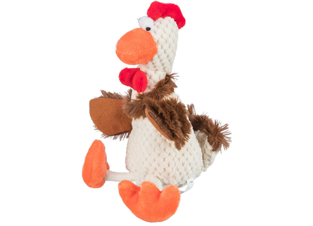 Plüschtier Trixie in Form eines Huhns, 22 cm gross