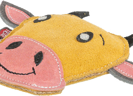 Trixie Kuh - Hundespielzeug aus Leder 17 cm