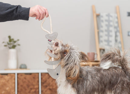 Trixie Fischgräte am Tau – Leder 43cm