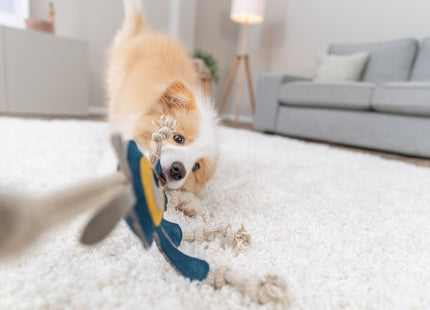 Trixie Monster am Tau – Hundespielzeug, Leder 47cm