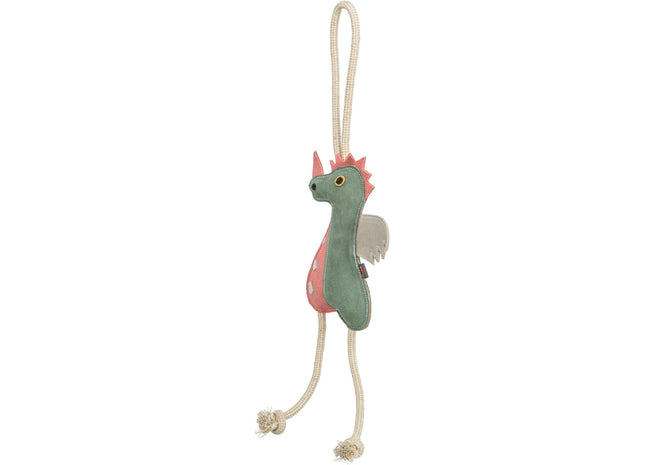 Trixie Drache am Tau - Leder und Tau, 55cm