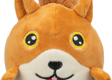 Trixie Eichhörnchen rund Plüsch - 13 cm, braun