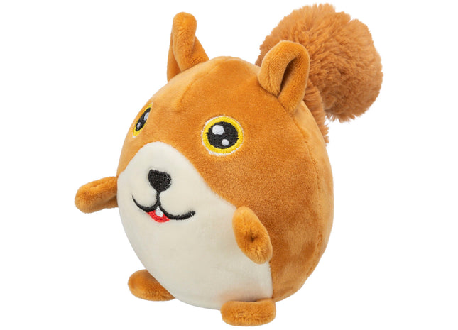 Trixie Eichhörnchen rund Plüsch - 13 cm, braun